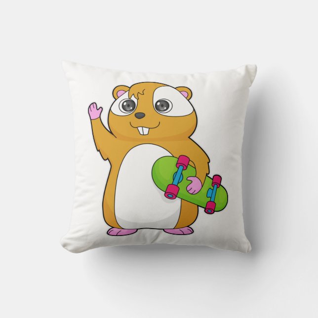 Coussin Skate de Hamster (Recto)