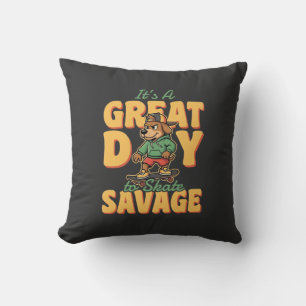 Coussin Skate Dog Great Day Savage