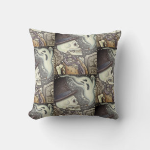 COUSSIN SKELETON FUMEUR, CEMETERY GHOST LAIT PILLOTE