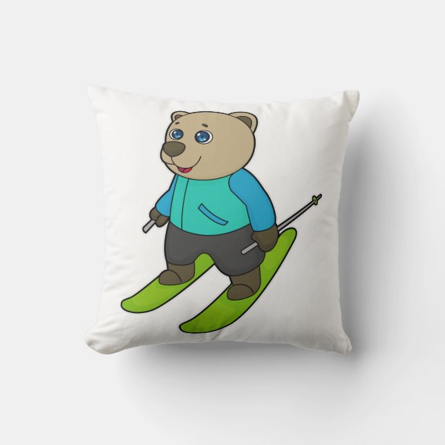 Coussin Ski de Bear (Recto)