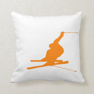 Coussin Ski De Neige Orange
