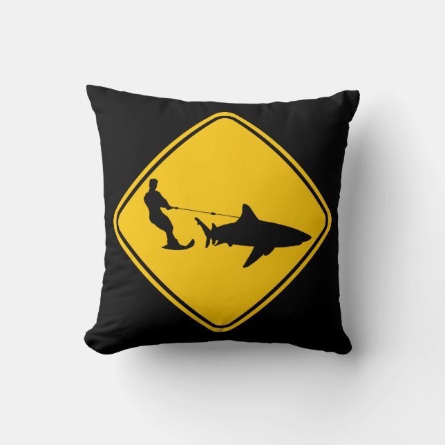 Coussin Ski de requin (Recto)