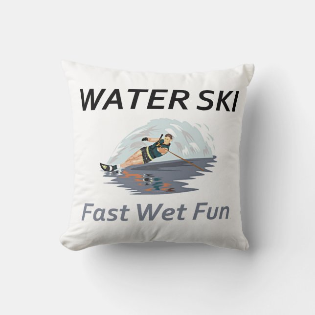 Coussin Ski d'eau SUPÉRIEUR (Recto)