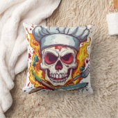 Coussin Skull Chef Kitchen Master (Couverture)