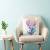 Coussin Sky High Kitty � Aventure de chat fantaisiste mign (Chaise)