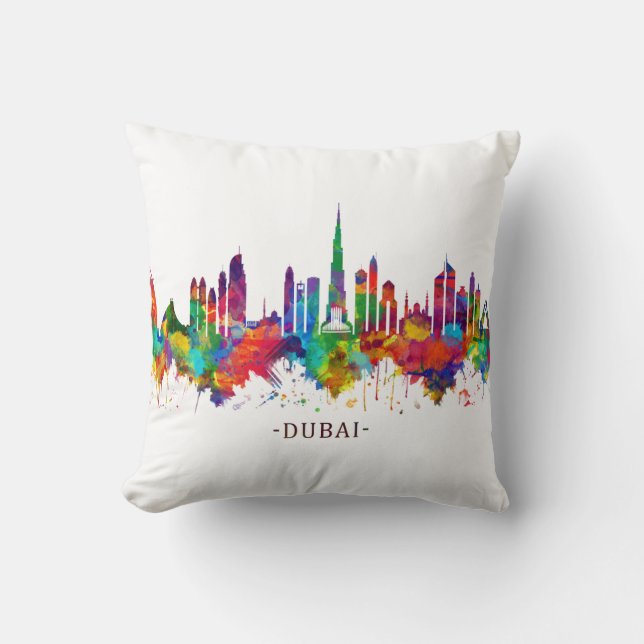 Coussin Skyline Dubai UAE (Recto)