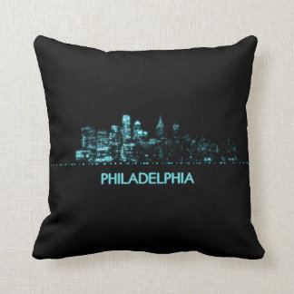 Coussin Skyline Philadelphie