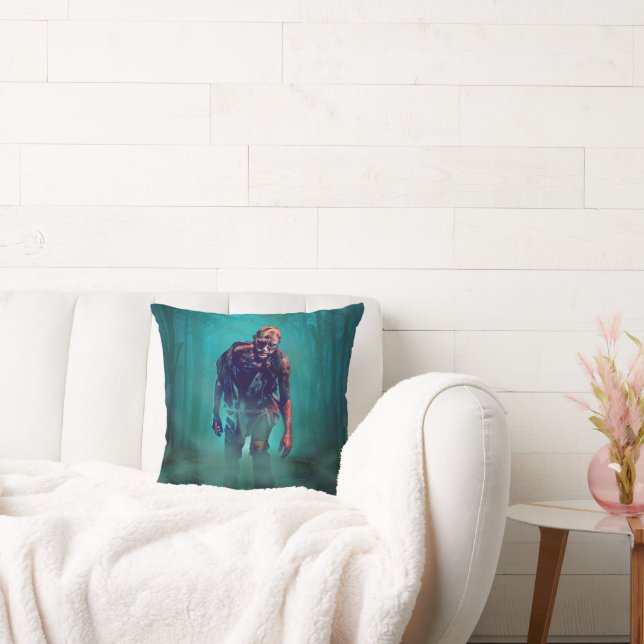 Coussin SlipperyJoe figure de zombie terrifiante isolée om (Canapé)