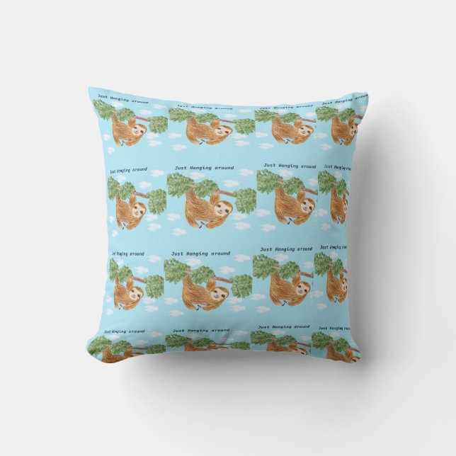 Coussin Sloth (Recto)