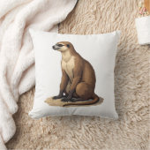 Coussin Sloth Antique Engraving Retro Graphic (2) (Couverture)