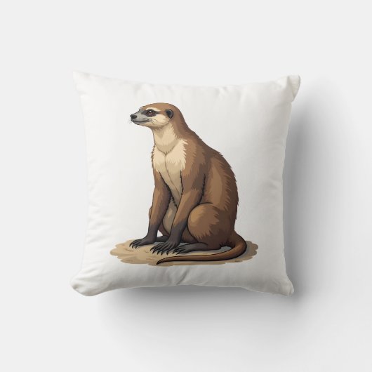 Coussin Sloth Antique Engraving Retro Graphic (2) (Recto)