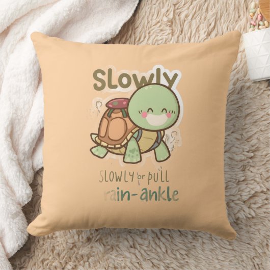 Coussin Slow turtle (Couverture)