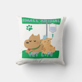 Coussin Small Animal Vet Life – Vet Dog and Cat Design