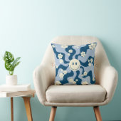 Coussin Smile - Bleu foncé, Bleu clair et Crème (Chaise)