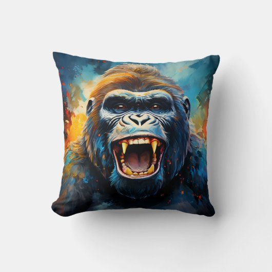 Coussin Smiling gorilla (Recto)