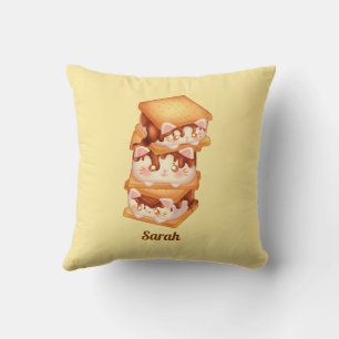 Coussin S'more Chocolate Cats