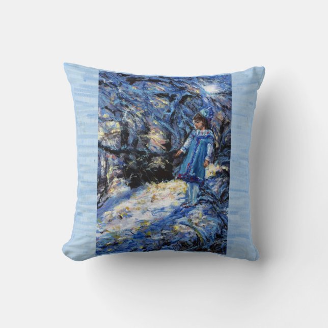 Coussin Snégurochka par Alexandra Cook (Recto)