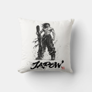 Coussin Snowboard Brush Art - Standing Samurai Musashi