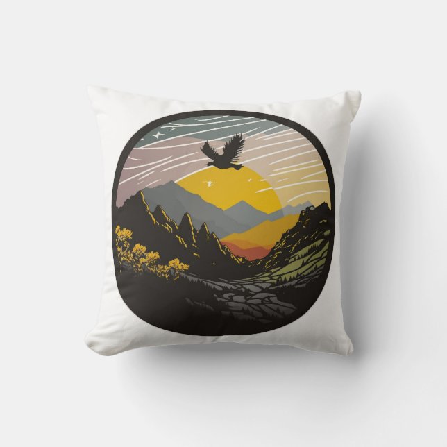 Coussin Snowdonia (Recto)