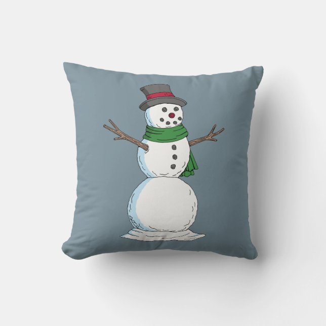 Coussin Snowman (Recto)