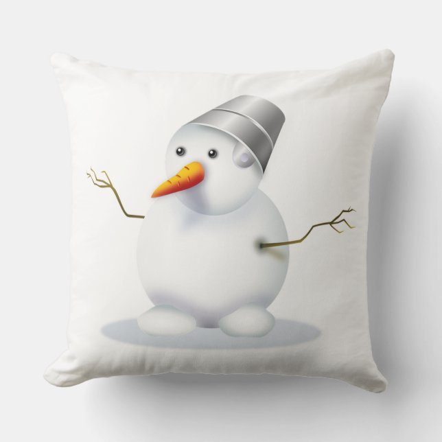 Coussin Snowman (Recto)