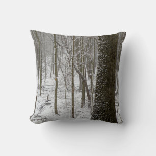 Coussin Snowy Woods