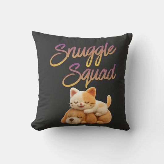 Coussin Snuggle Squad  (Recto)