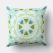 Coussin Soft Blue Green Magic Star Summer Baby Nursery (Verso)
