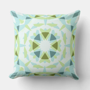 Coussin Soft Blue Green Magic Star Summer Baby Nursery