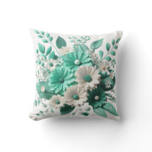 Soft Floral Cushion for Cozy Spaces