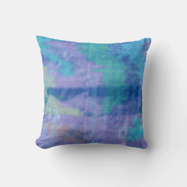 Coussin Soie bleue (Recto)