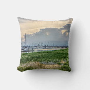 Coussin Soirée À Charleston Harbour