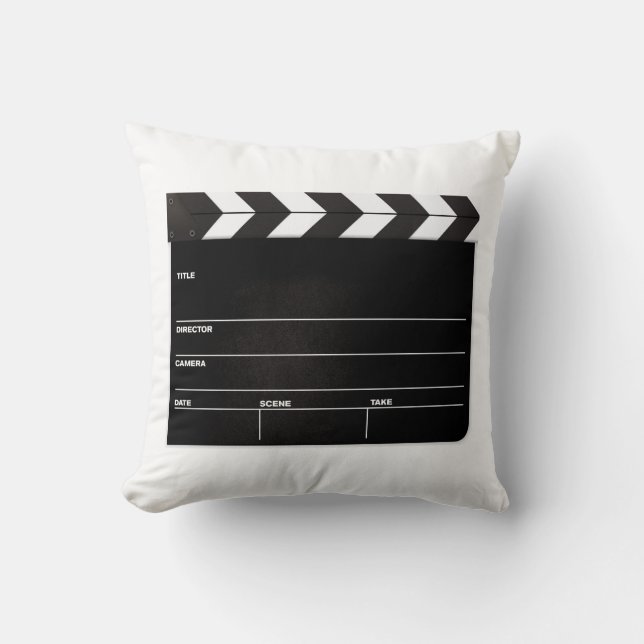 Coussin SOIRÉE CINÉMA… Conseil de directeurs. (Recto)