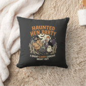 Coussin Soirée de Poule Hantée d'Halloween (Couverture)