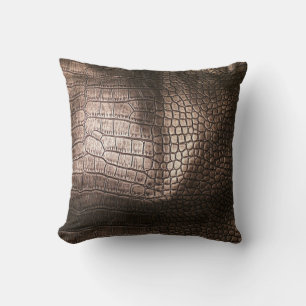 Coussin Soirée Luxe : Cuir Texturé Sophistication