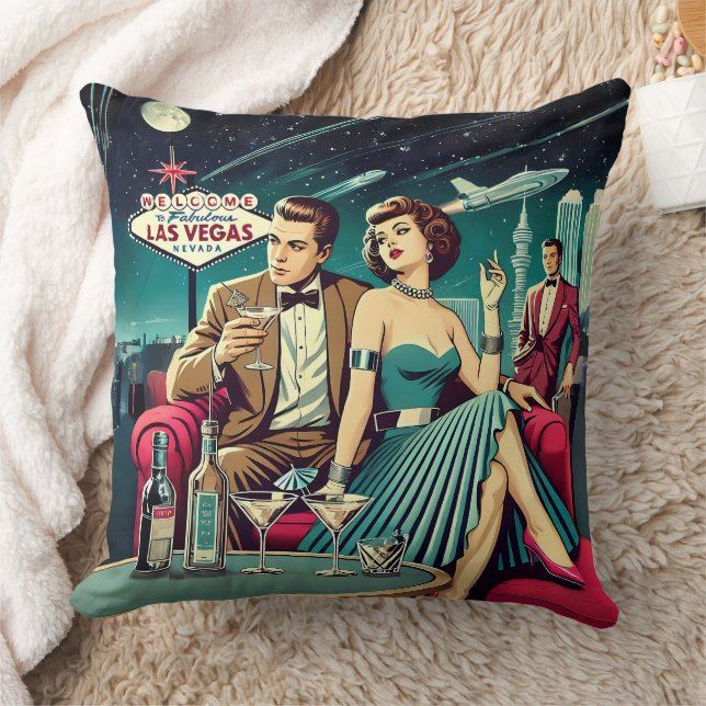 Coussin Soirée Martini Las Vegas Age Spatial (Couverture)