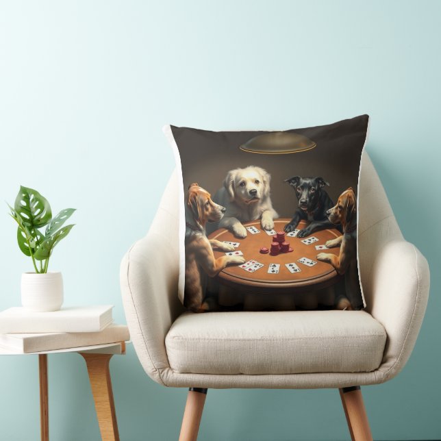 Coussin soirée poker (Chaise)