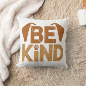 Coussin Sois Gentil - Amateur de Chiens (Couverture)