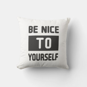 Coussin Sois gentil avec toi-même