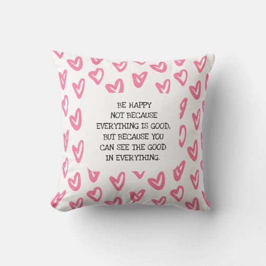COUSSIN SOIS HEUREUX (Recto)