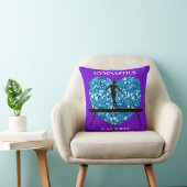 Coussin Solde de gymnastique poutre violet Turquoise (Chaise)