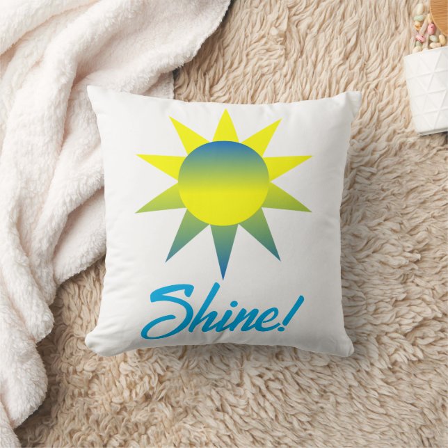 Coussin Soleil brillant (Couverture)