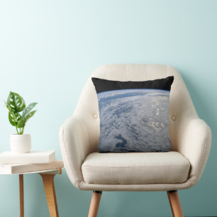 Coussin Soleil Brillant Sur L'Océan Pacifique Sud.