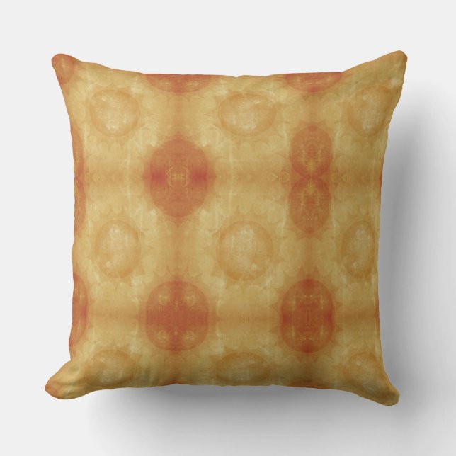 Coussin Soleil Céleste Abstrait (Recto)