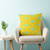 Coussin Soleil et À petits pois (Chaise)