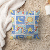 Coussin Soleil, Lune, Étoile et Arc-en-ciel (Couverture)