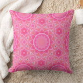 Coussin Soleil rose et étoiles petite fille motif en mosaï (Couverture)