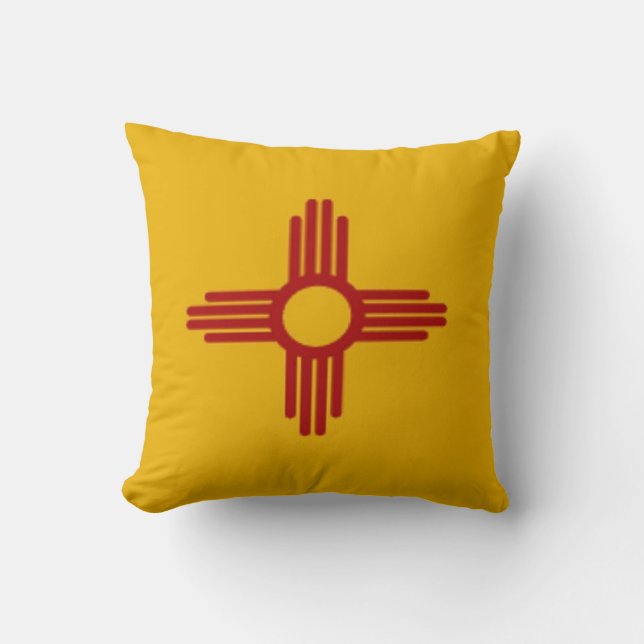 Coussin Soleil Zuni (Recto)