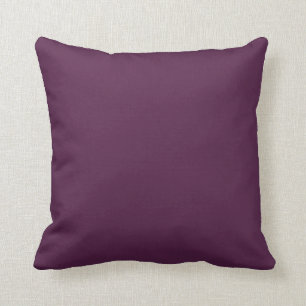 Coussin Solid eggplant purple