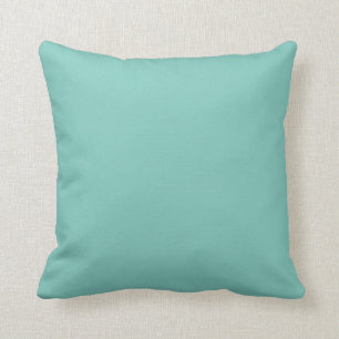 Coussin solide d'accent de couleur verte de